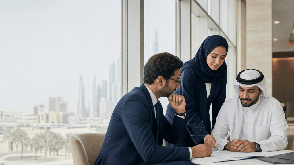 Executives signing off on a people intelligence programme