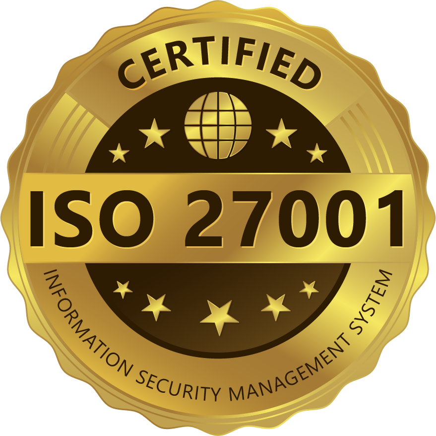 Corpmetrix® ISO/IEC 27001 certified badge